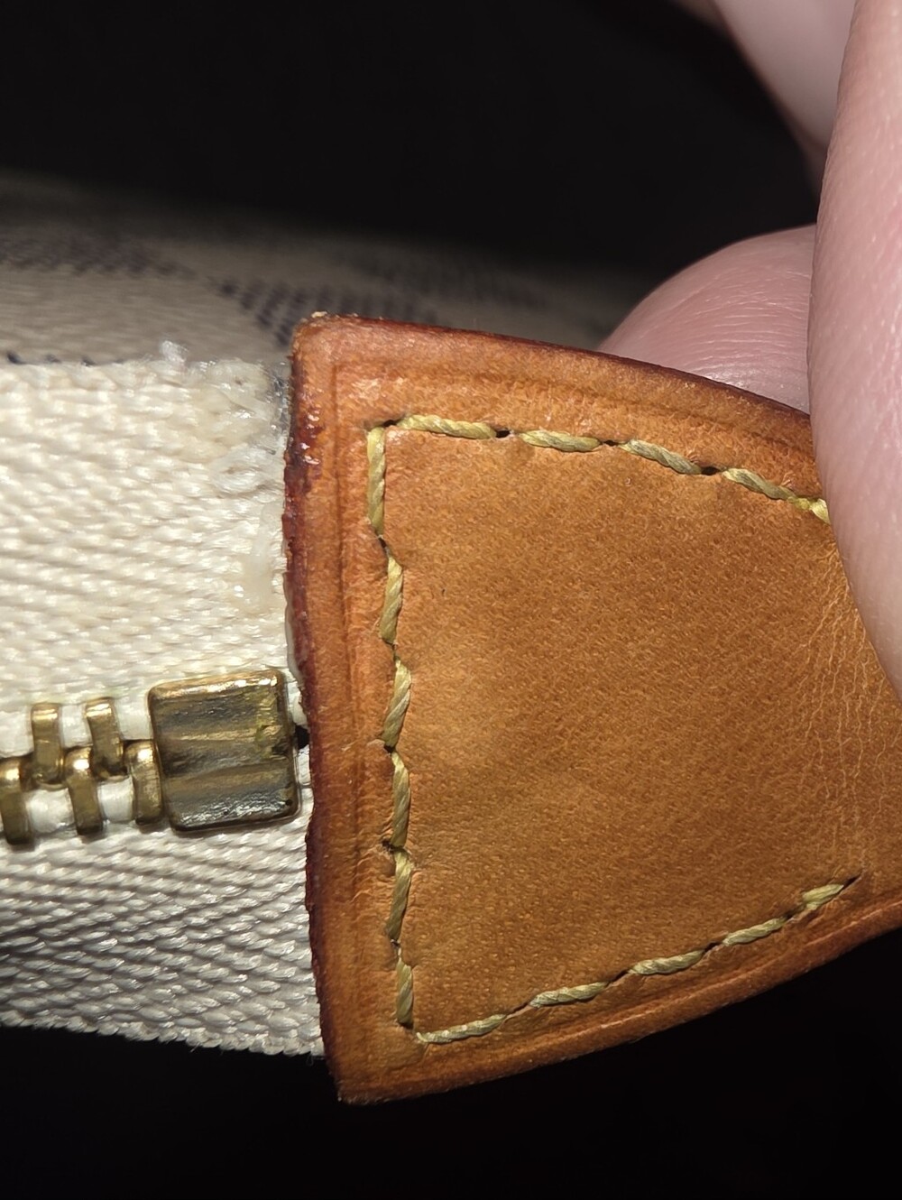 2013 NM LOUIS VUITTON AZUR POCHETTE ACCESSOIRIES CA0183 EXCELLENT - Picture 14 of 16